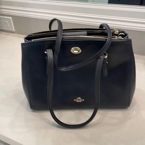 Coach leather bag
